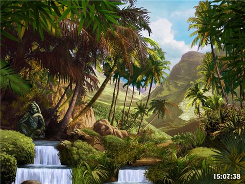Forgotten island screensaver