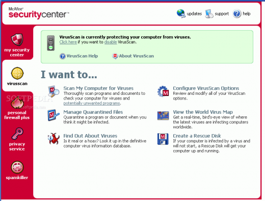 McAfee VirusScan Enterprise v8.8