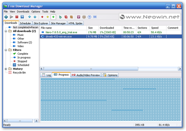 Free Download Manager (FDM) 3.0