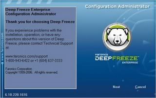Deep Freeze Enterprise 6.30