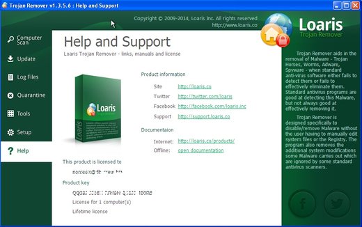 Loaris Trojan Remover v1.3.5.7 - P2P