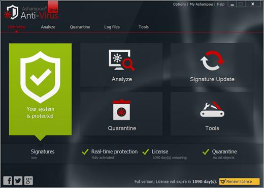 Ashampoo Anti-Virus v1.0.4 Multilanguage Cracked-P2P