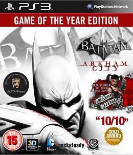 Batman Arkham City GOTY USA PS3-NRP