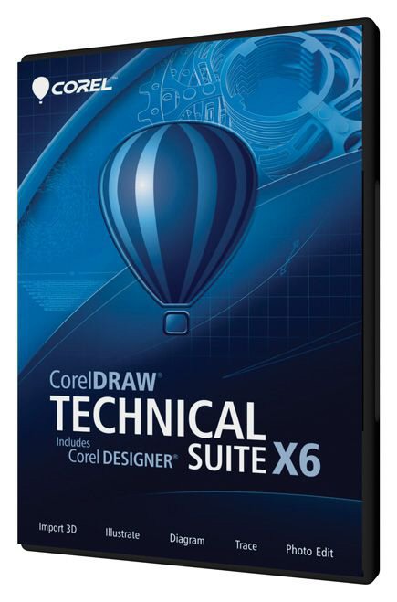 CORELDRAW TECHNICAL SUITE X6 SP1 WIN32-XFORCE