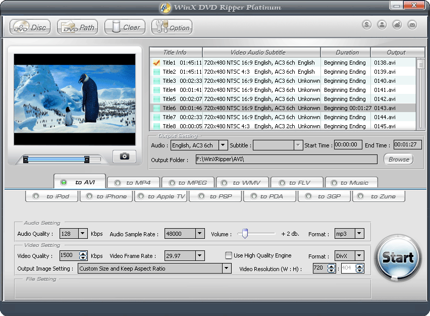 WinX DVD Ripper Platinum v7.2.0 build 05.30.2013 WinX DVD Ripper Platinum v7.2.0 build 05.30.2013
