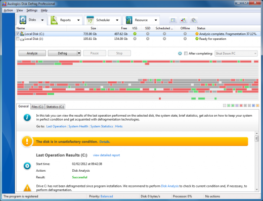 Auslogics Disk Defrag Pro v4.3.6.0 build 24.01.2025 Incl Serial-P2P