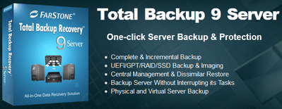 FarStone Total Backup Recovery Server v9.1.20130520