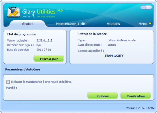 Glary Utilities PRO v2.56.0.1822
