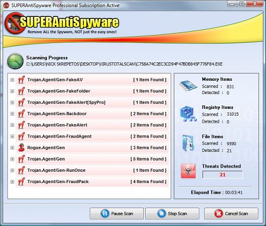 SUPERAntiSpyware Pro v5.6.1022 Incl Keygen and Patch