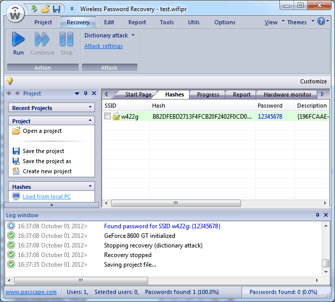 Wireless Password Recovery v3.3.0.300-P2P