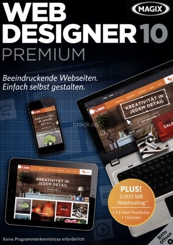 MAGIX Web Designer 10 Premium ISO-TBE