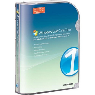 Windows Live OneCare 1.6 Windows Live OneCare 1.6