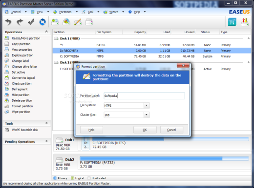 EASEUS Partition Master v9.1.1 Professional Edition-DM999