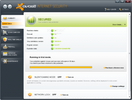 Avast Internet Security 5.0